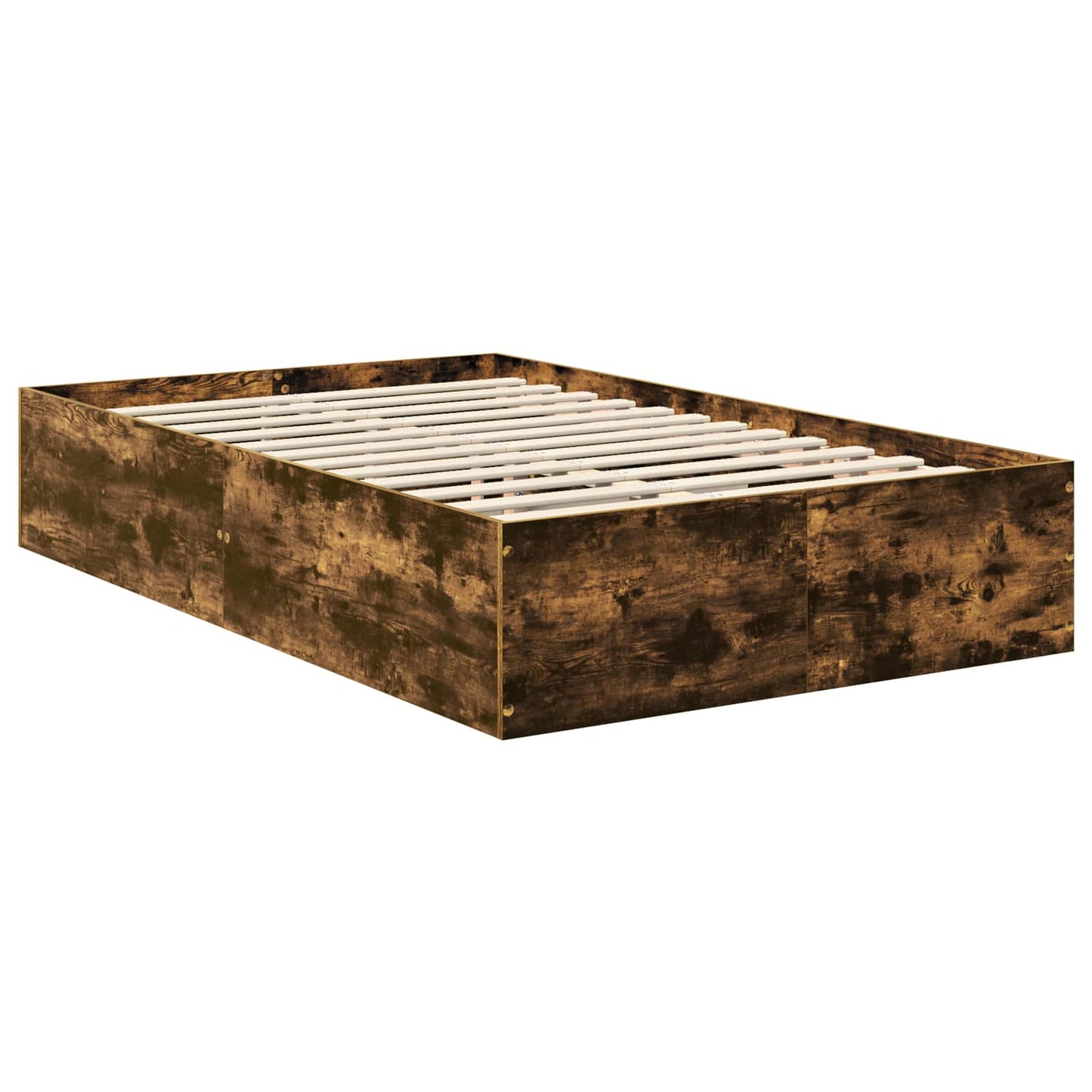 Struttura del letto Rovere fumÃ© 120 x 200 cm Legno multistrato