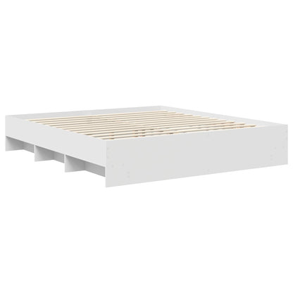 Struttura del letto Bianco 180 x 200 cm Legno multistrato