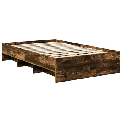 Struttura del letto Rovere fumÃ© 120 x 123 cm Legno multistrato