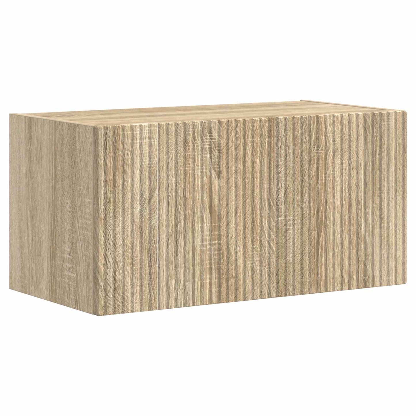 Set di Mobiletto da TV a Parete 4 pcs Rovere Sonoma
