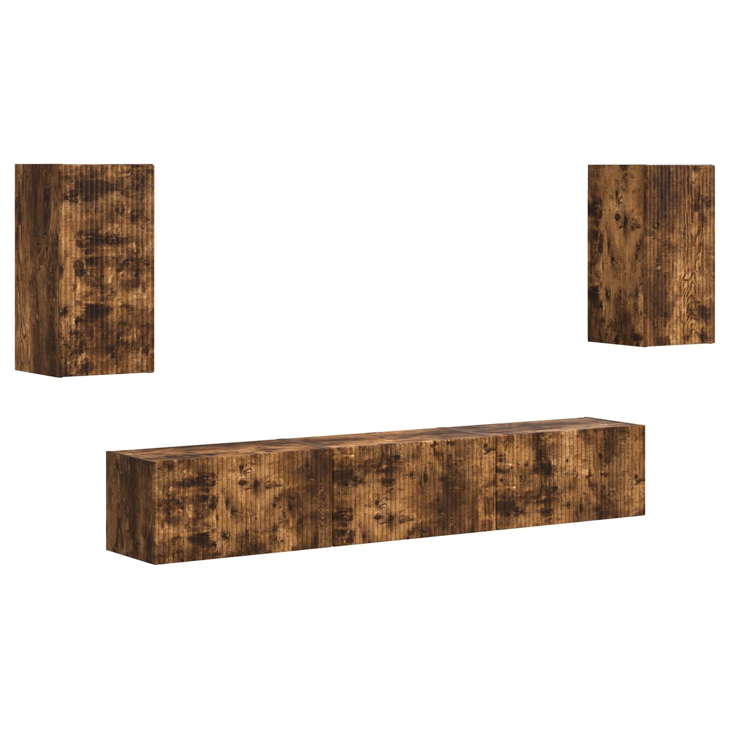 Set mobile TV 5 pcs Rovere fumÃ© Legno multistrato