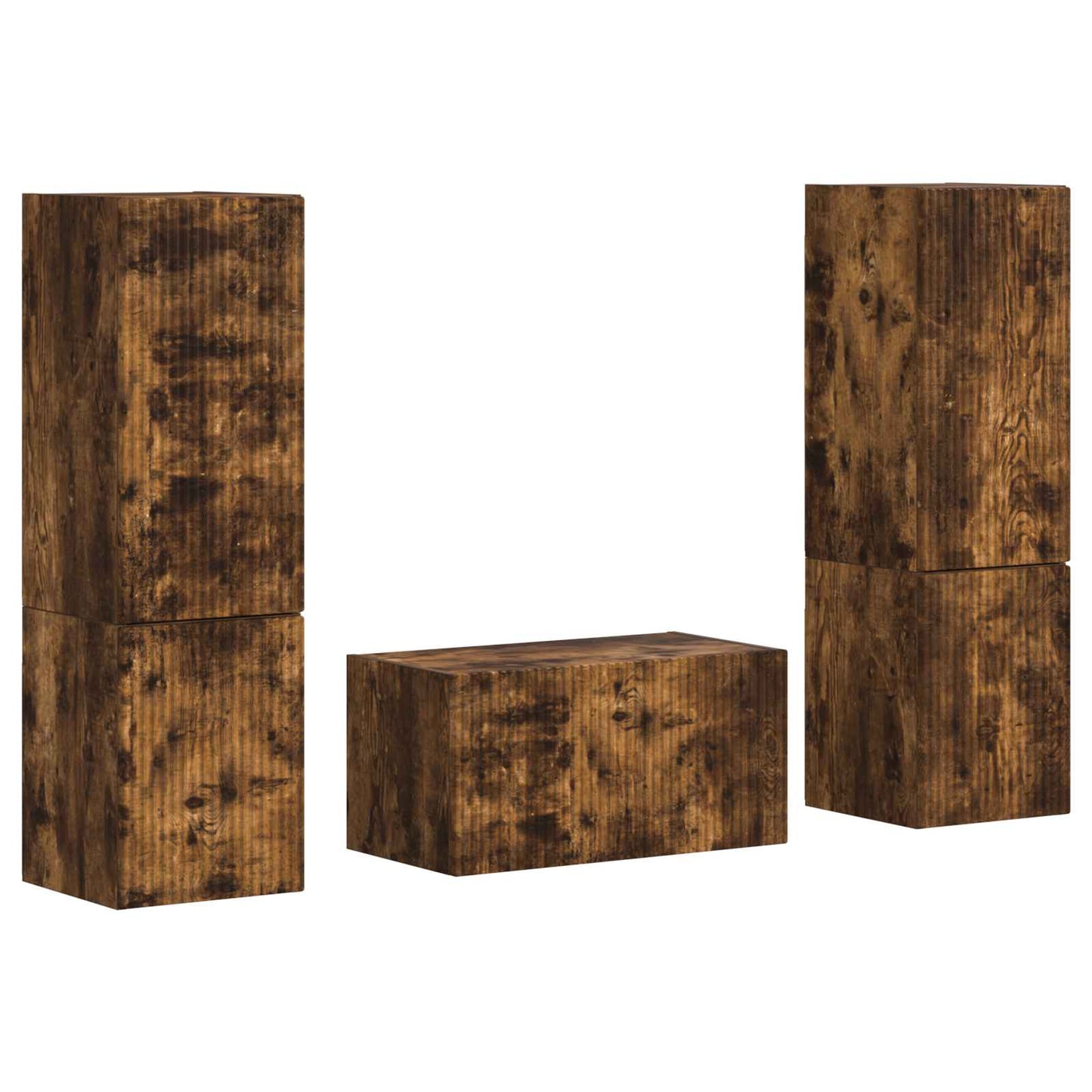 Set mobile TV 5 pcs Rovere fumÃ© Legno multistrato