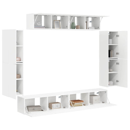 Mobile TV 8 pcs Bianco