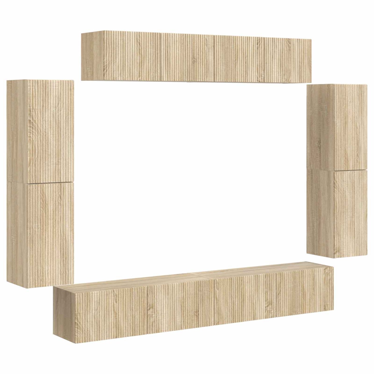 Mobile TV 8 pcs Rovere Sonoma