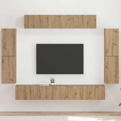 Mobile TV 8 pcs Rovere artigianale