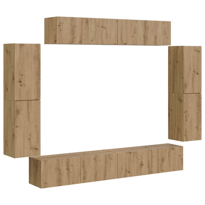 Mobile TV 8 pcs Rovere artigianale