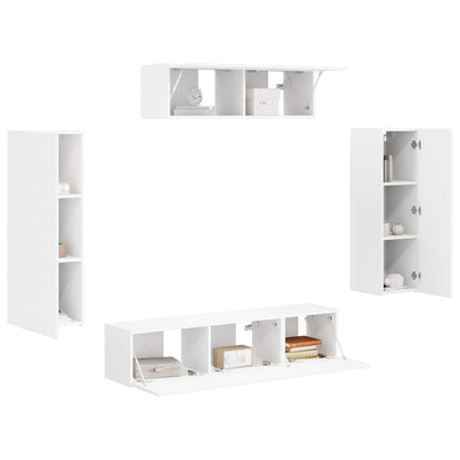 Mobile TV 5 pcs Bianco