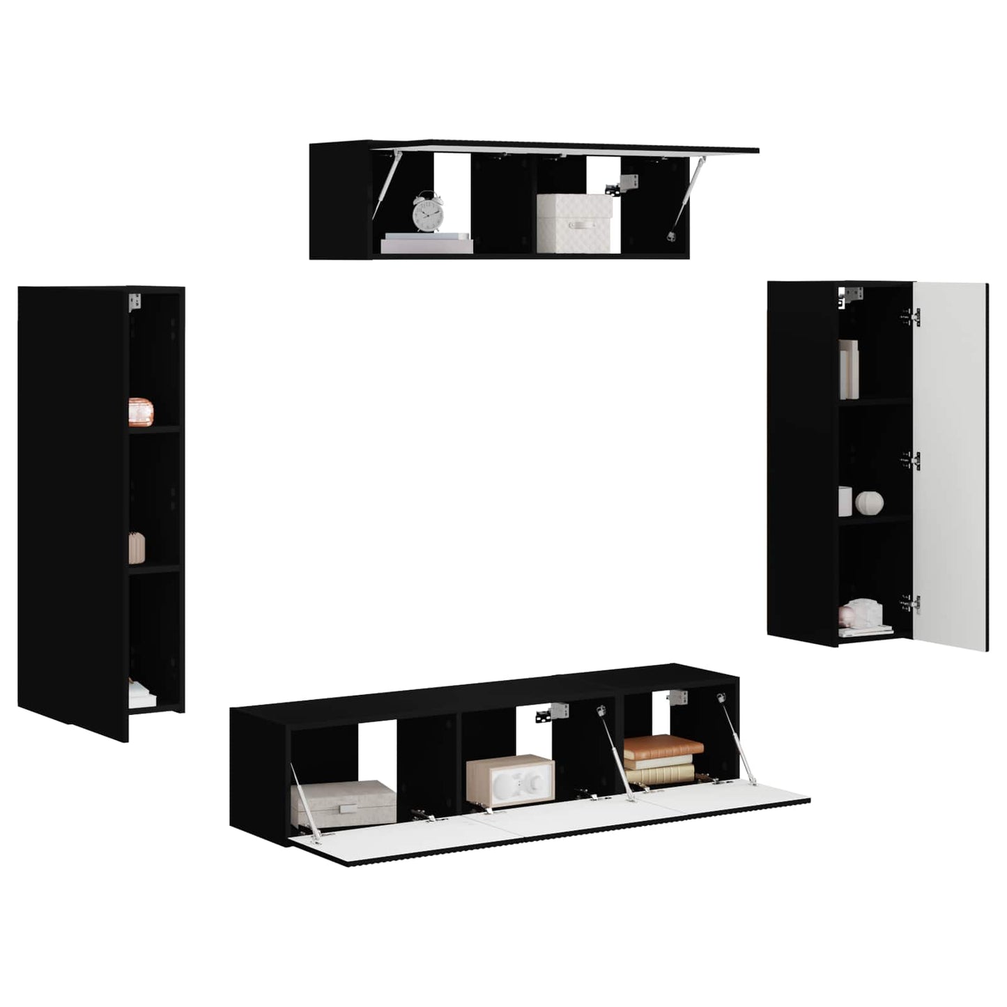 Mobile TV 5 pcs Nero