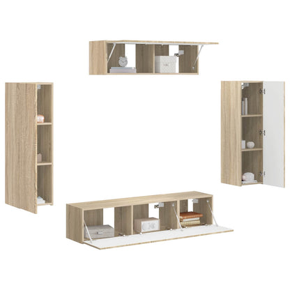 Mobile TV 5 pcs Rovere Sonoma