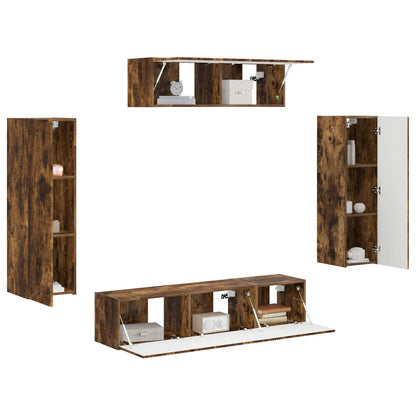 Mobile TV 5 pcs Rovere fumÃ©