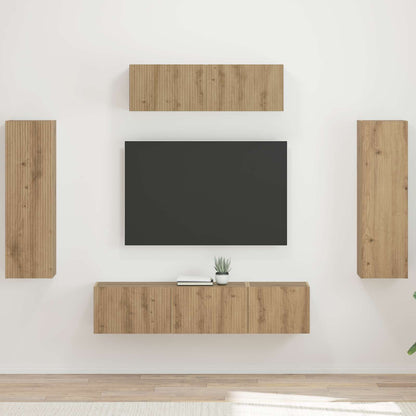 Mobile TV 5 pcs Rovere artigianale