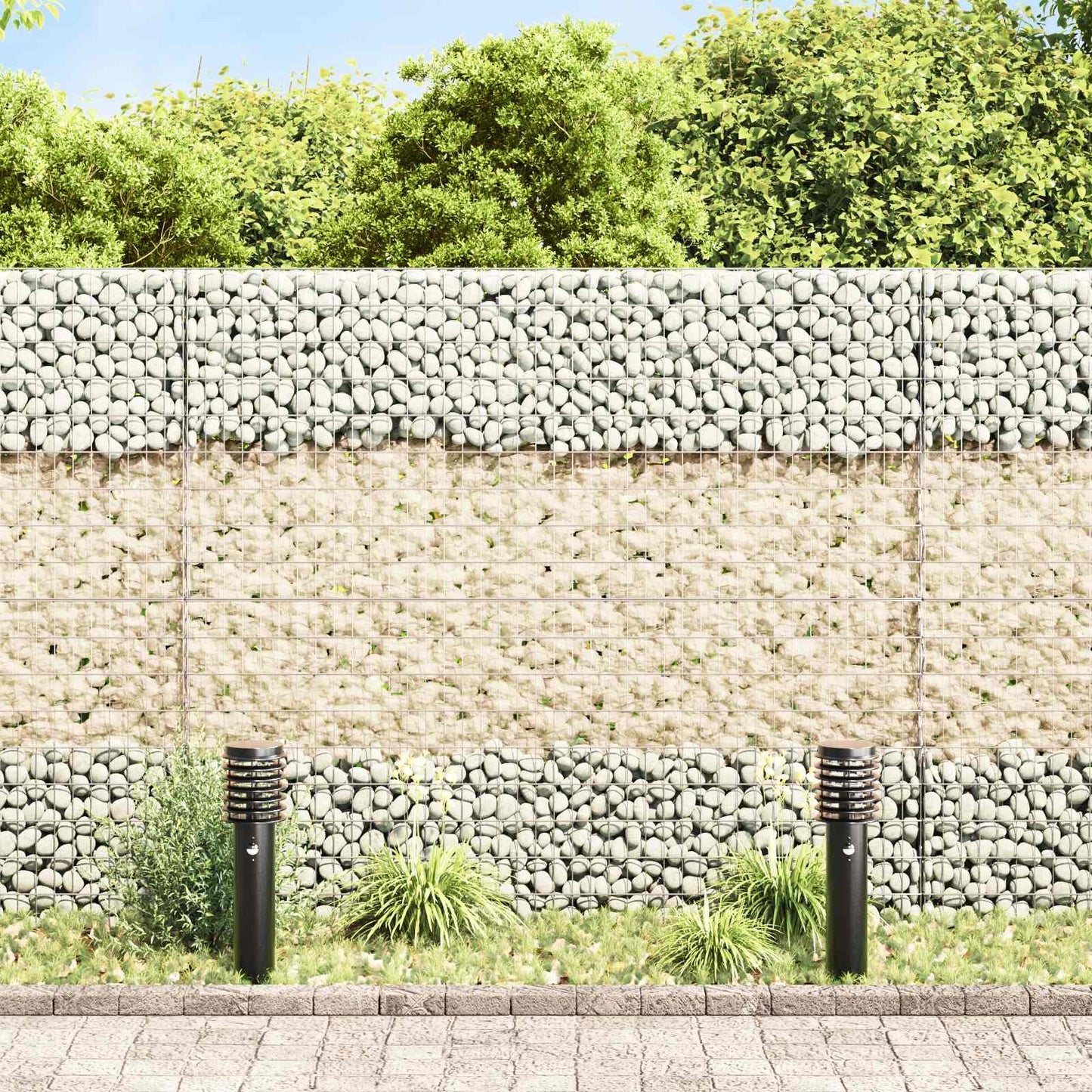 Sassi da Giardino Oro 12 cm Vetro