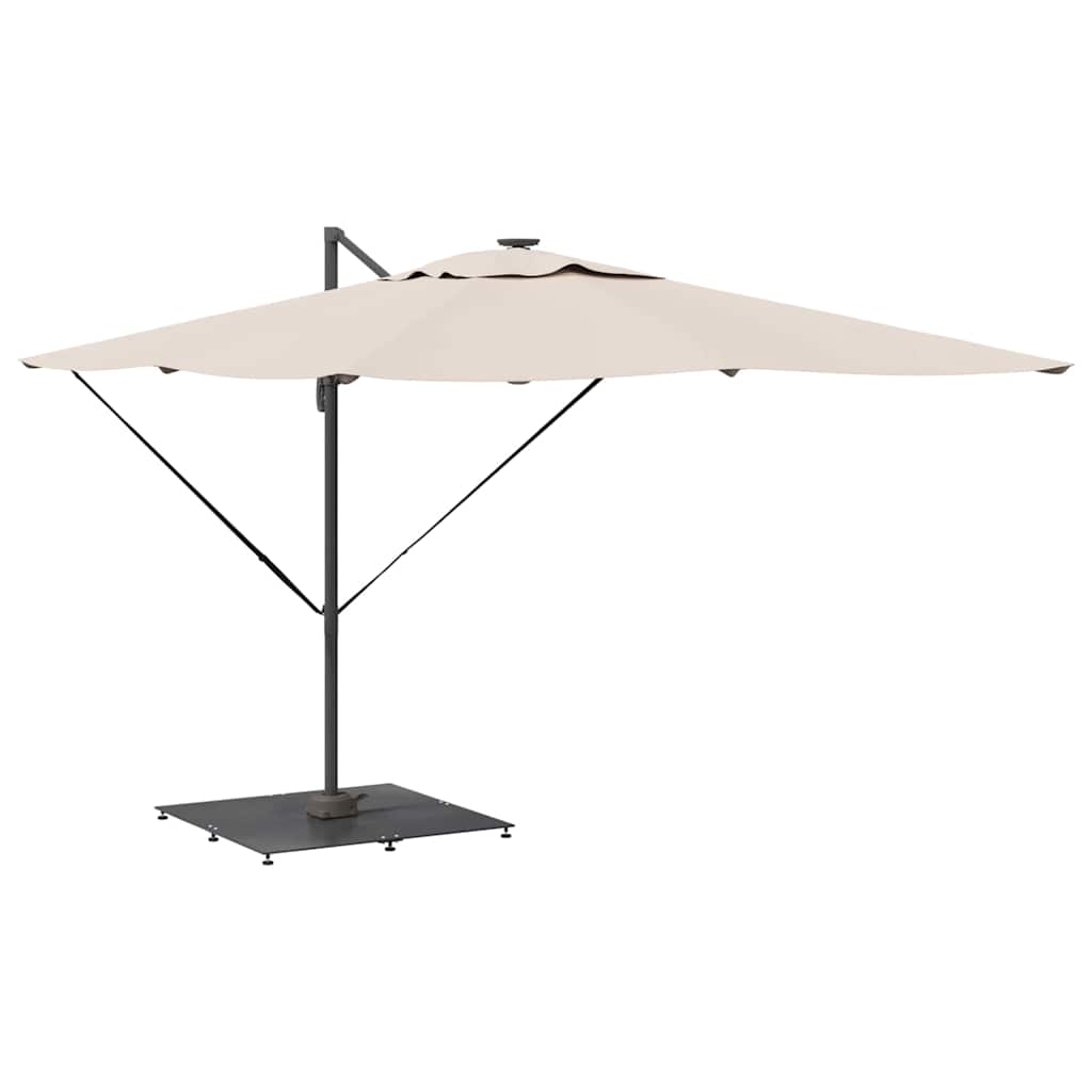 Base per ombrellone Grigio scuro 100 x 100 x 4 cm Acciaio