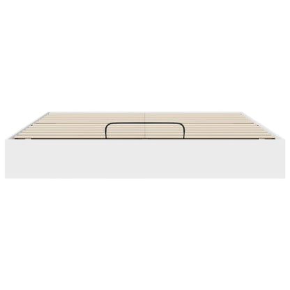 Letto ottomano Bianco 203 x 180 x 25 cm Legno ingegnerizzato