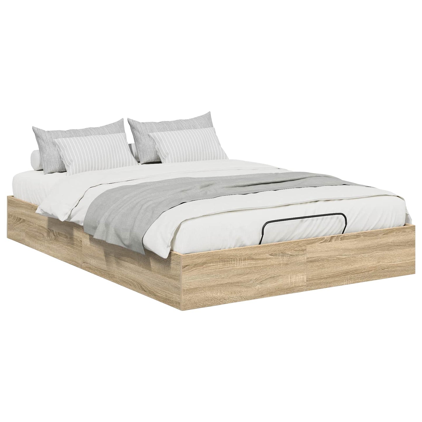 Letto ottomano Rovere Sonoma 203 x 150 x 25 cm