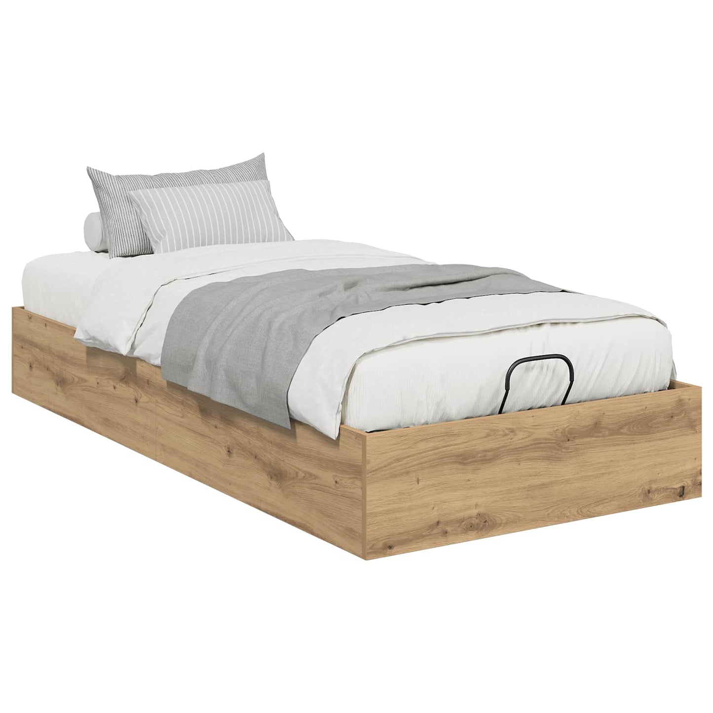 Letto ottomano Rovere Artigianale 100 x 200 cm