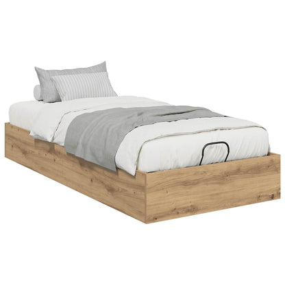 Letto ottomano Rovere Artigianale 100 x 200 cm