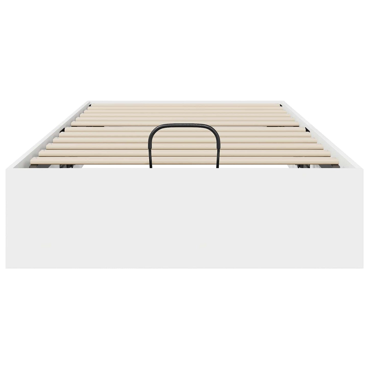 Letto ottomano Bianco 203 x 90 x 25 cm Legno ingegnerizzato