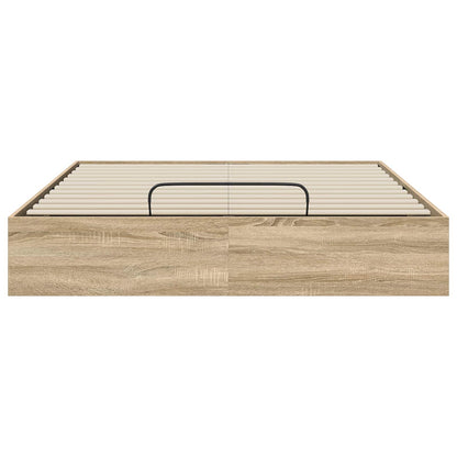 Letto ottomano Rovere Sonoma 193 x 135 x 25 cm