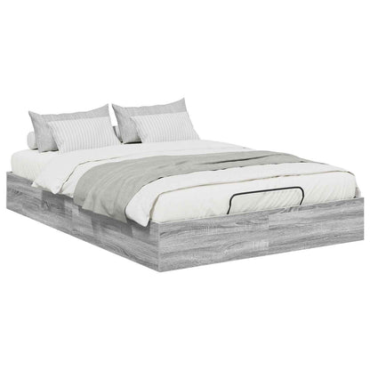 Letto ottomano Sonoma grigia 193 x 120 x 25 cm