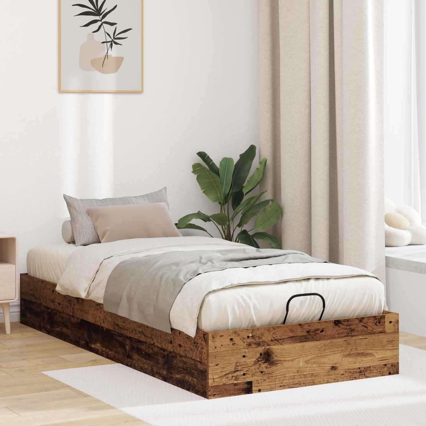 Letto ottomano Legno vecchio 75,5 x 190 cm Legno ingegnerizzato