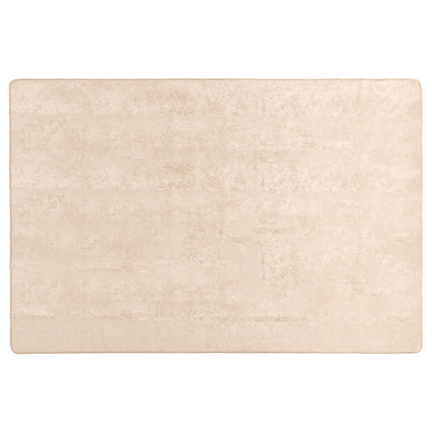 Runner Tappeto MARSA Crema 170 x 120 cm Poliestere e PVC