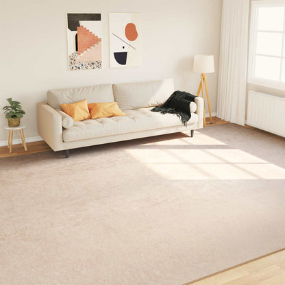 Runner Tappeto MARSA Crema 400 Ãƒâ€” 300 cm Poliestere e PVC