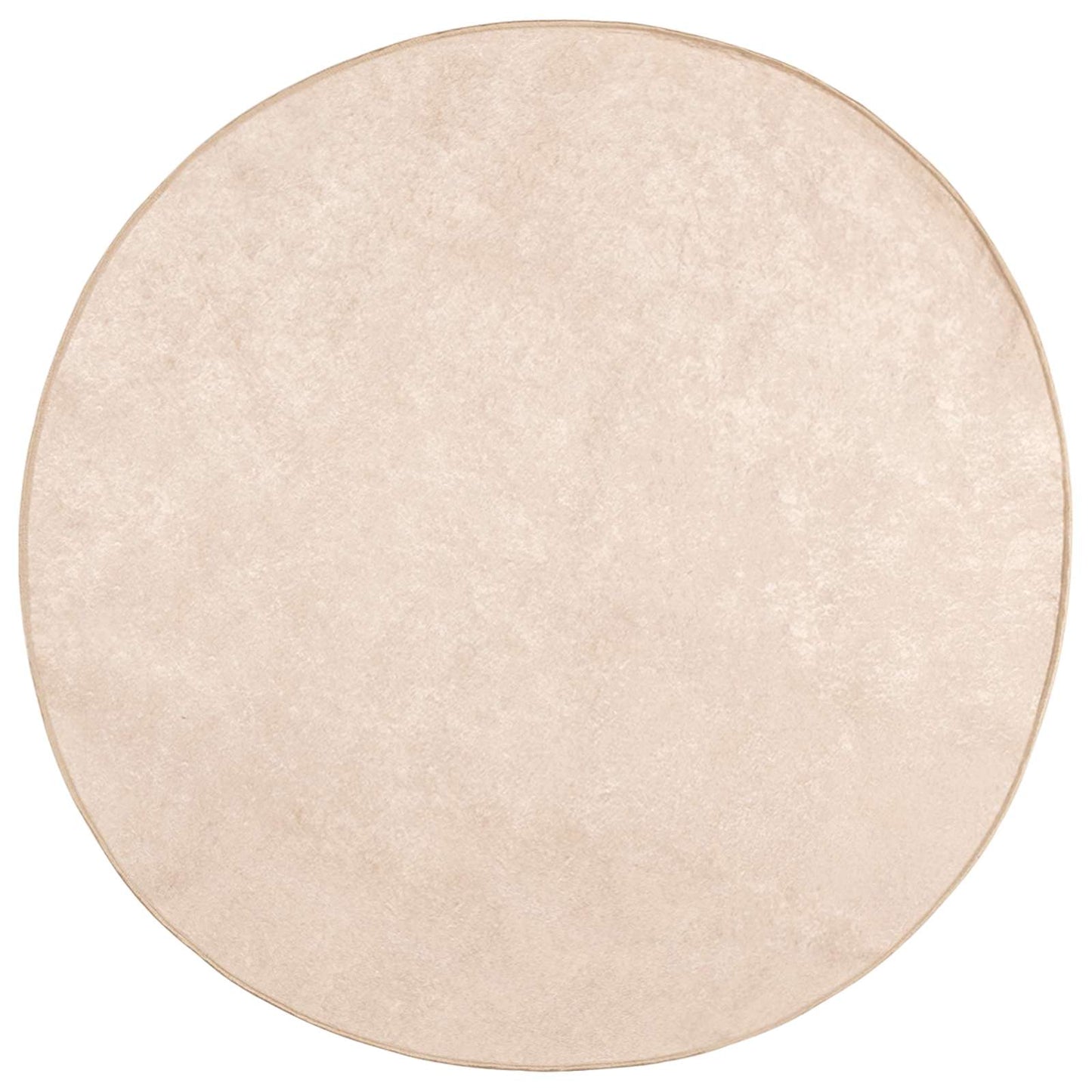 Runner Tappeto MARSA Crema Ã˜ 120 cm Poliestere e PVC