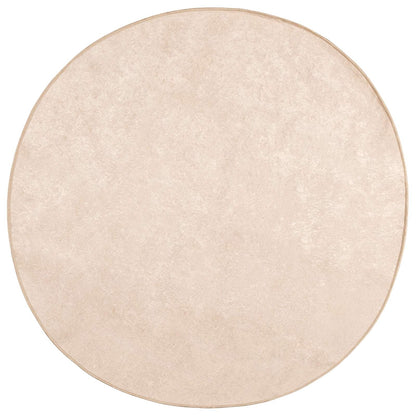 Runner Tappeto MARSA Crema Ã˜ 120 cm Poliestere e PVC