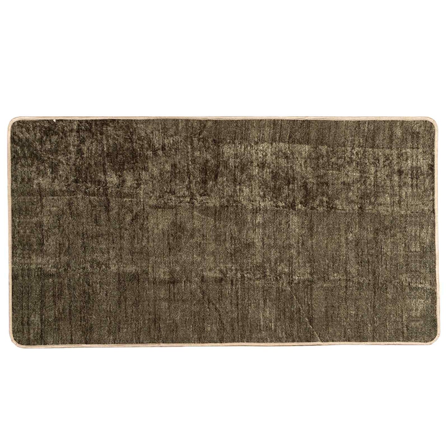 Runner Tappeto MARSA Verde Foresta 150 x 80 cm Poliestere e PVC