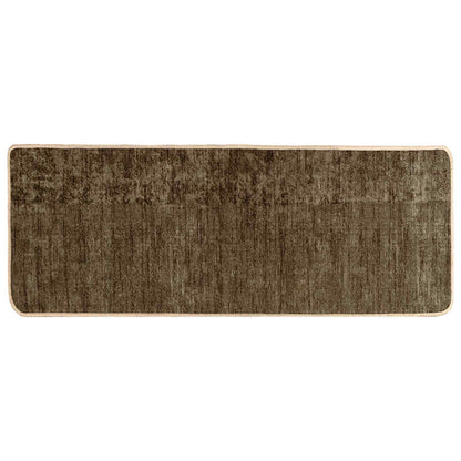 Runner Tappeto MARSA Verde Foresta 200 x 80 cm Poliestere e PVC