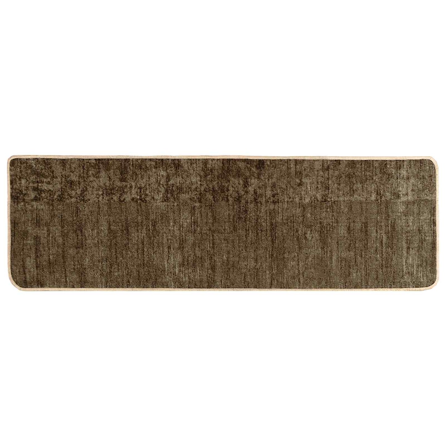 Runner Tappeto MARSA Verde Foresta 250 x 80 cm Poliestere e PVC