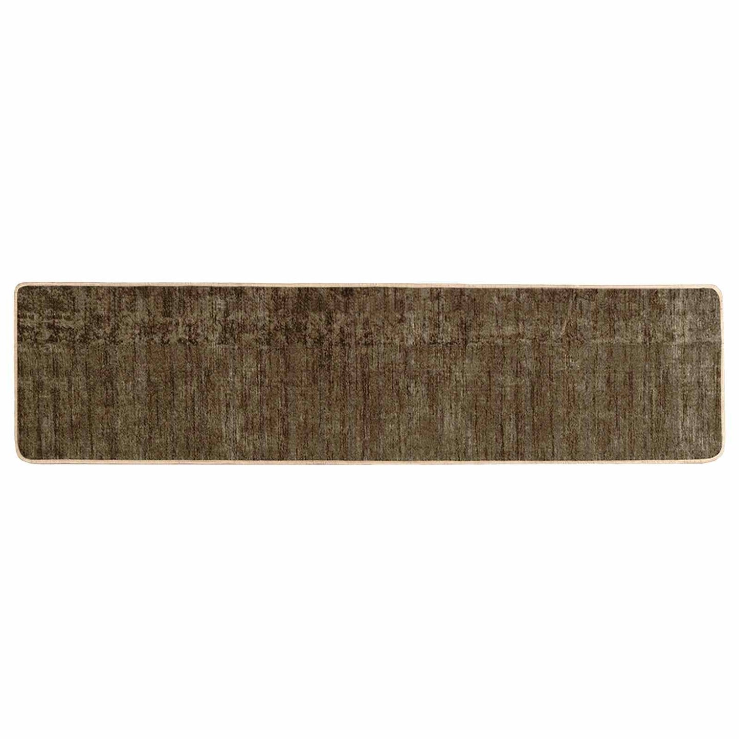 Runner Tappeto MARSA Verde Foresta 300 x 80 cm Poliestere e PVC
