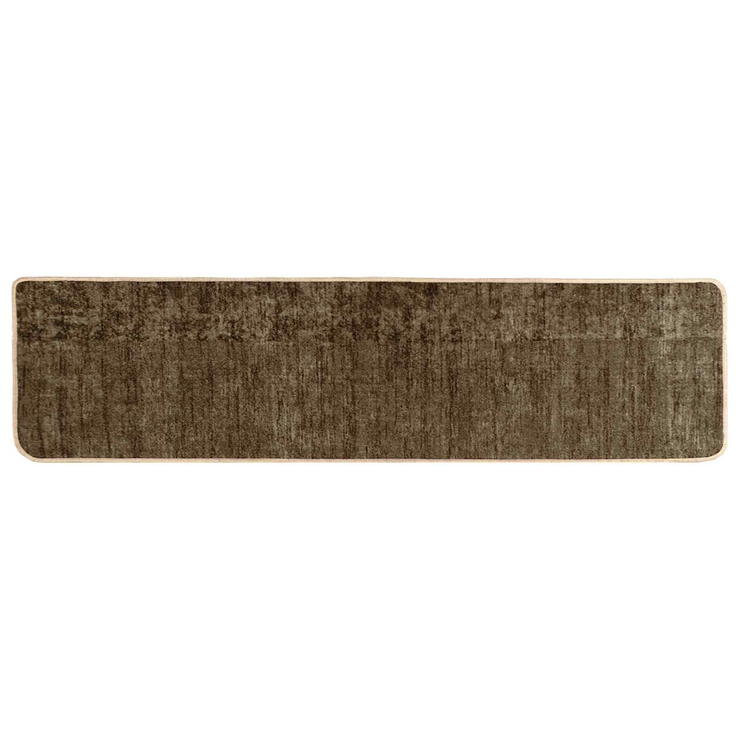 Runner Tappeto MARSA Verde Foresta 400 x 80 cm Poliestere e PVC