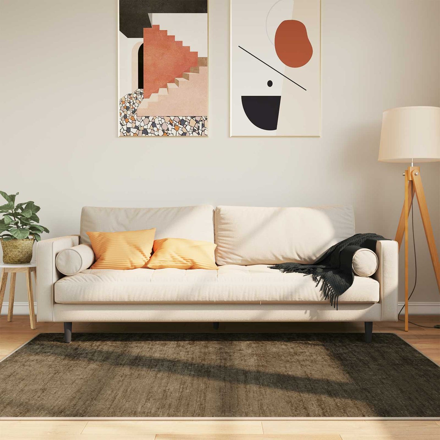 Runner Tappeto MARSA Verde Foresta 170 x 120 cm