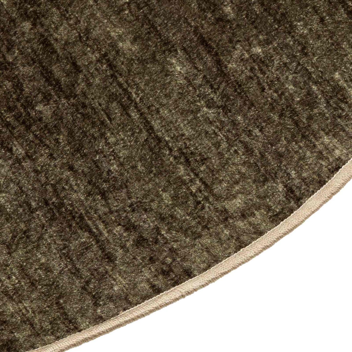 Runner Tappeto MARSA Verde Foresta Ã˜ 120 cm Poliestere e PVC
