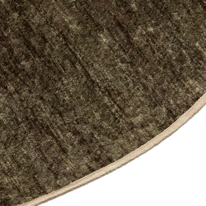 Runner Tappeto MARSA Verde Foresta Ã˜ 120 cm Poliestere e PVC