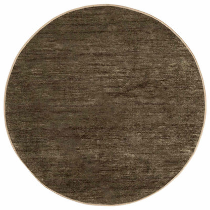 Runner Tappeto MARSA Verde Foresta Ã˜ 120 cm Poliestere e PVC