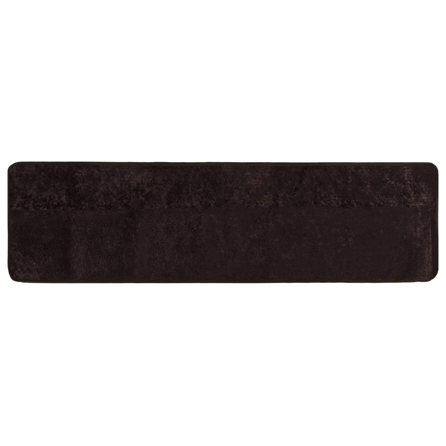 Runner Tappeto MARSA Antracite 200 x 50 cm Poliestere e PVC
