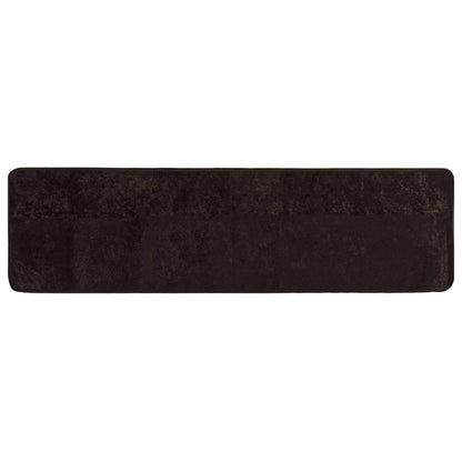 Runner Tappeto MARSA Antracite 200 x 50 cm Poliestere e PVC