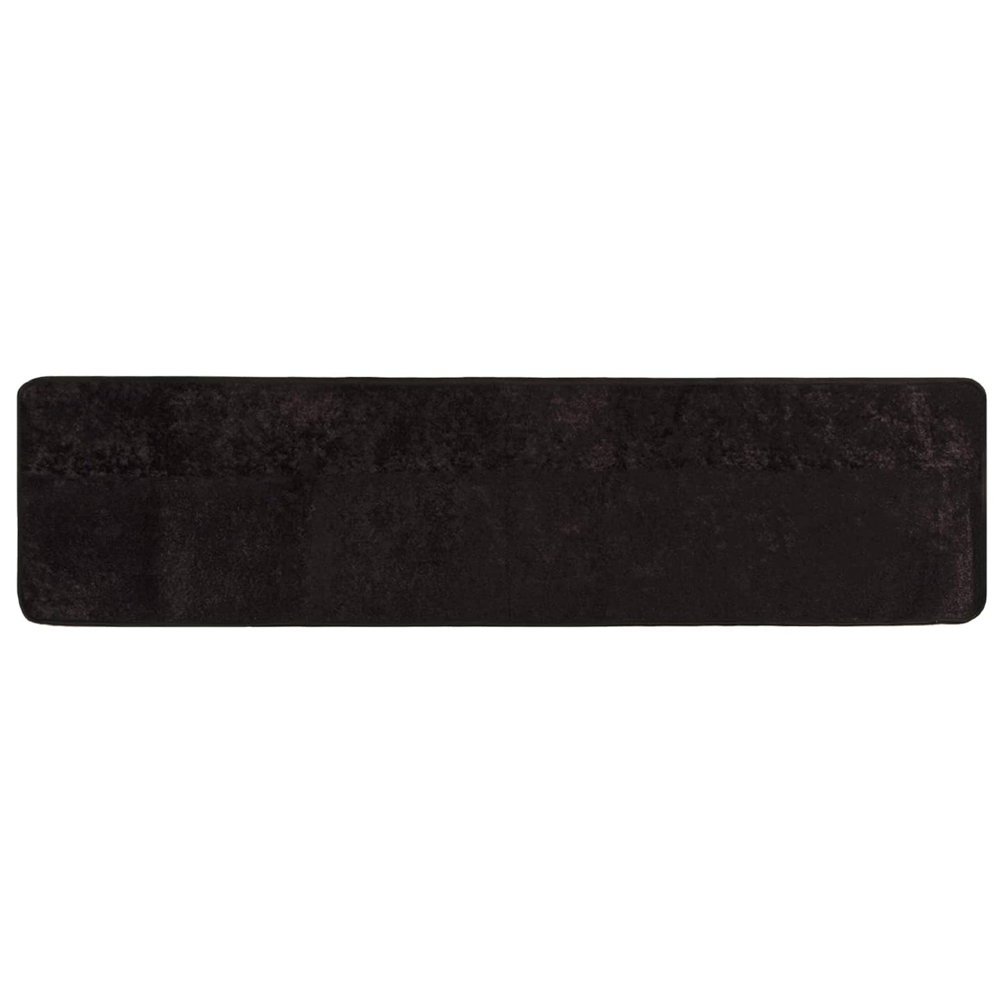 Runner Tappeto MARSA Antracite 250 x 50 cm Poliestere e PVC