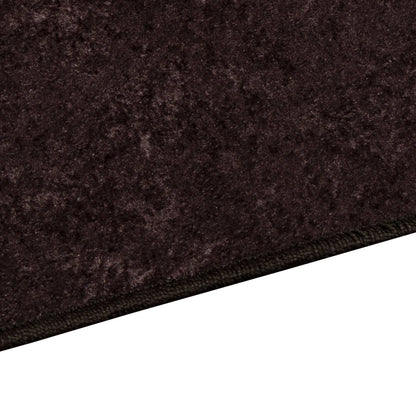 Runner Tappeto MARSA Antracite 300 x 50 cm Poliestere e PVC