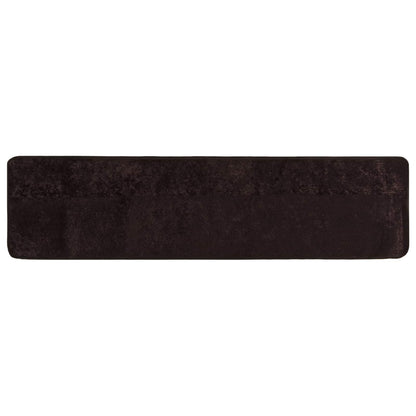 Runner Tappeto MARSA Antracite 300 x 50 cm Poliestere e PVC