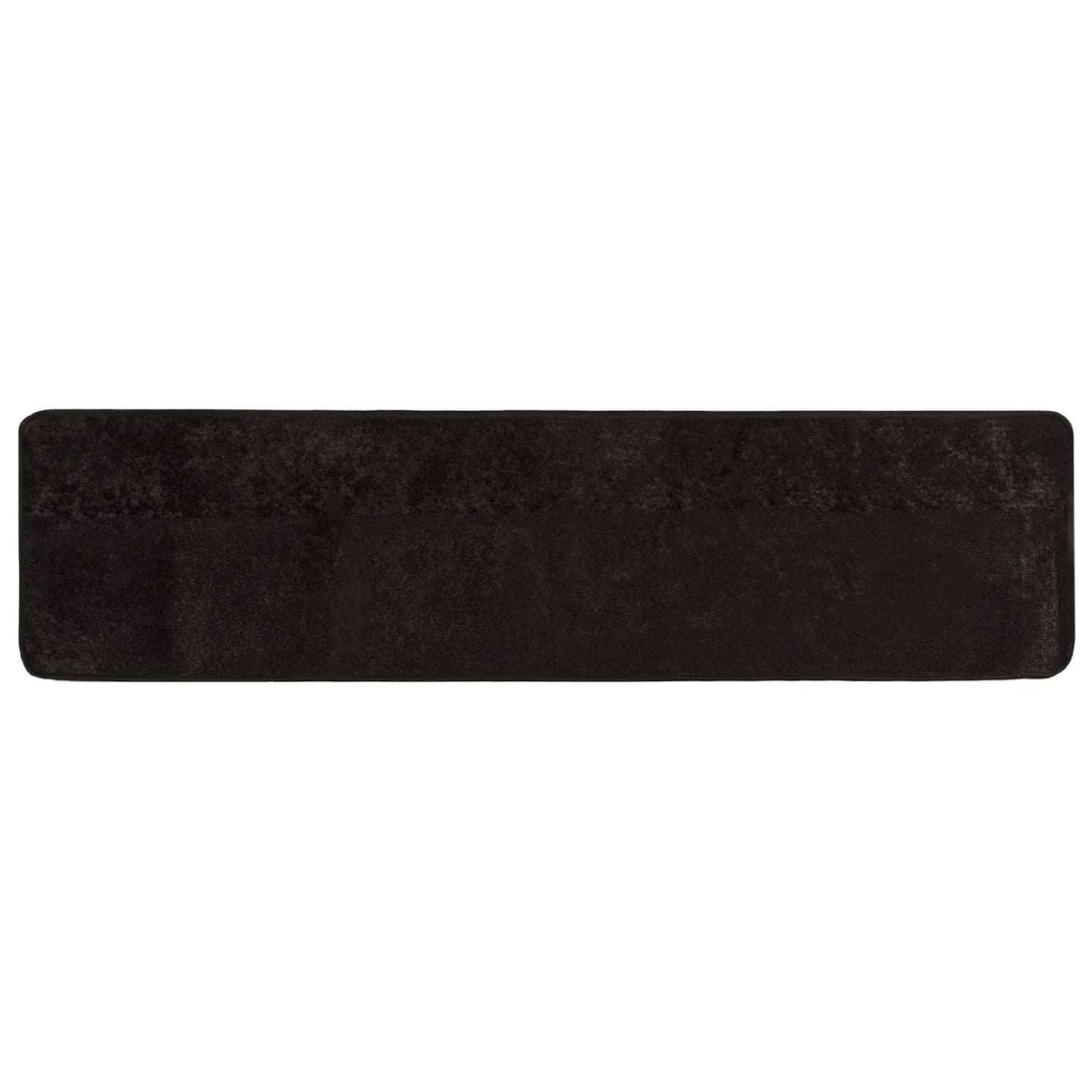 Runner Tappeto MARSA Antracite 350 x 50 cm Poliestere e PVC