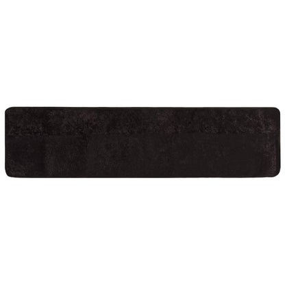Runner Tappeto MARSA Antracite 350 x 50 cm Poliestere e PVC