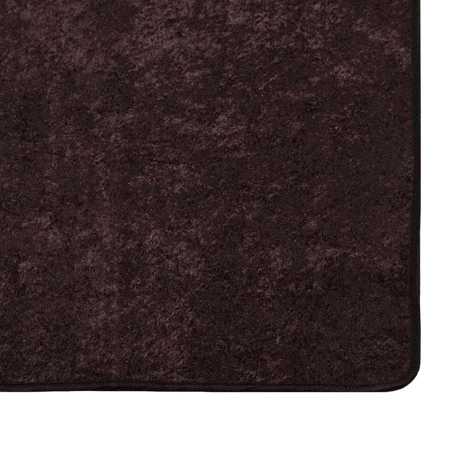 Runner Tappeto MARSA Antracite 400 x 50 cm Poliestere e PVC