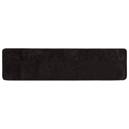 Runner Tappeto MARSA Antracite 400 x 50 cm Poliestere e PVC