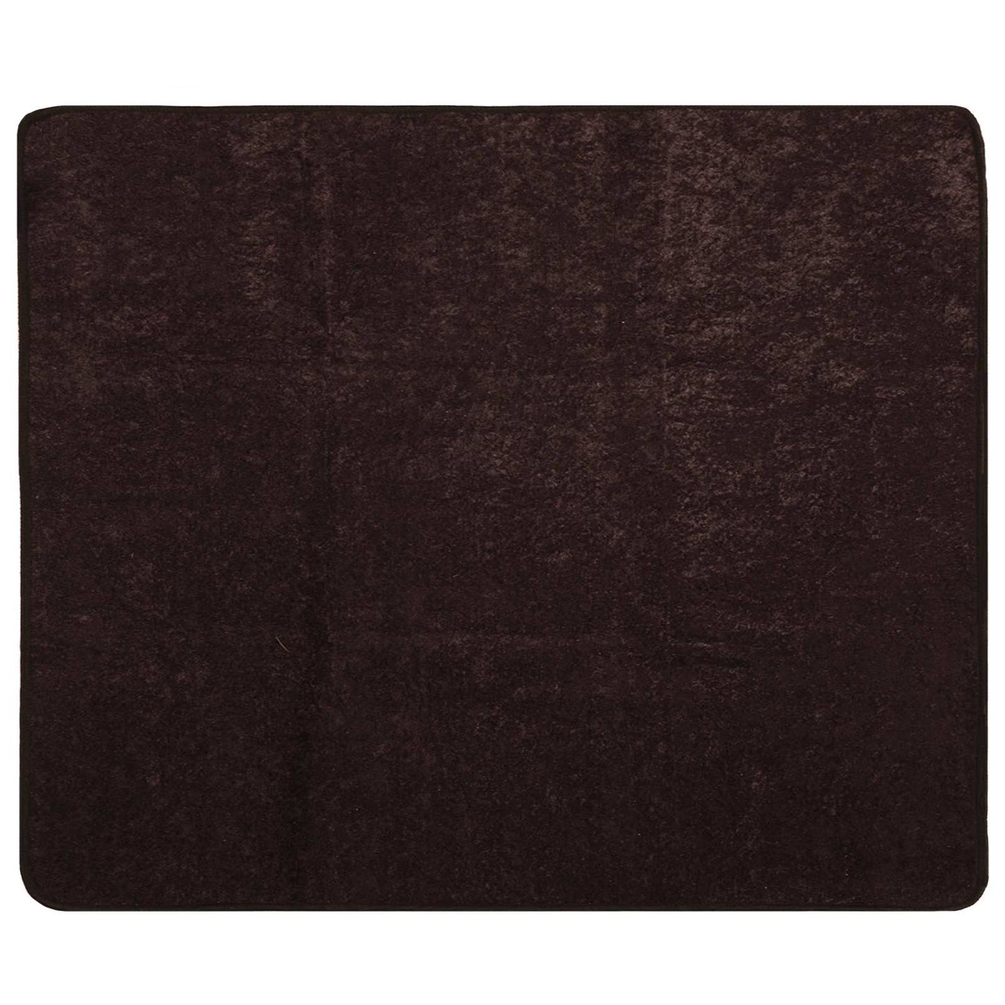 Runner Tappeto MARSA Antracite 100 x 80 cm Poliestere e PVC