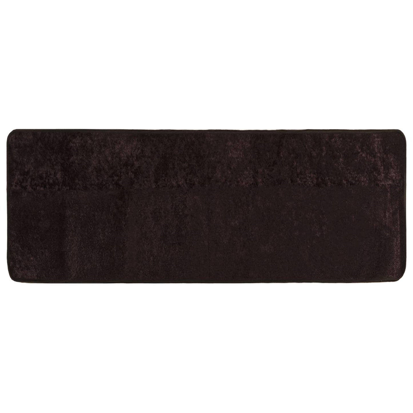 Runner Tappeto MARSA Antracite 200 x 80 cm Poliestere e PVC