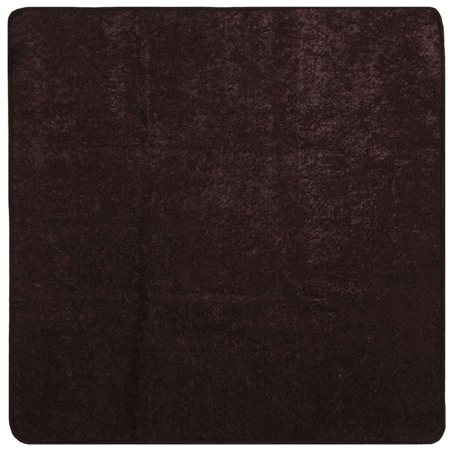 Runner Tappeto MARSA Antracite 100 x 100 cm Poliestere e PVC